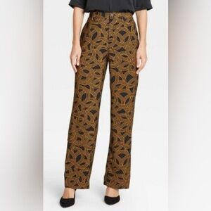 Who What Wear wide leg/high rise pants